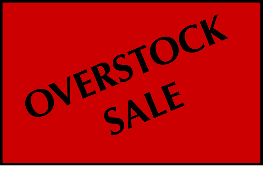 Ultralights Overstock Sale! Click on the SALE sign above to download a list 